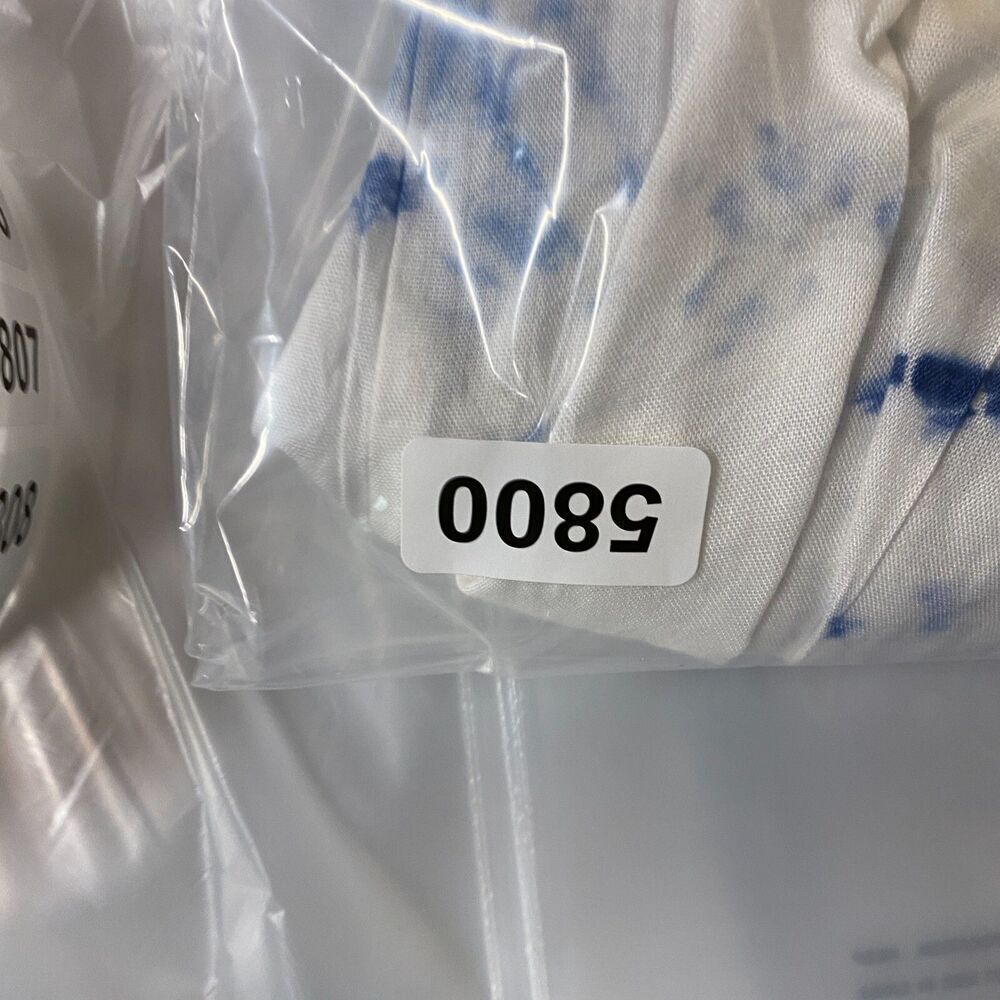 EARTHBOUND Blue and White Tie-Dye Midi Dress - Picture 13 of 13